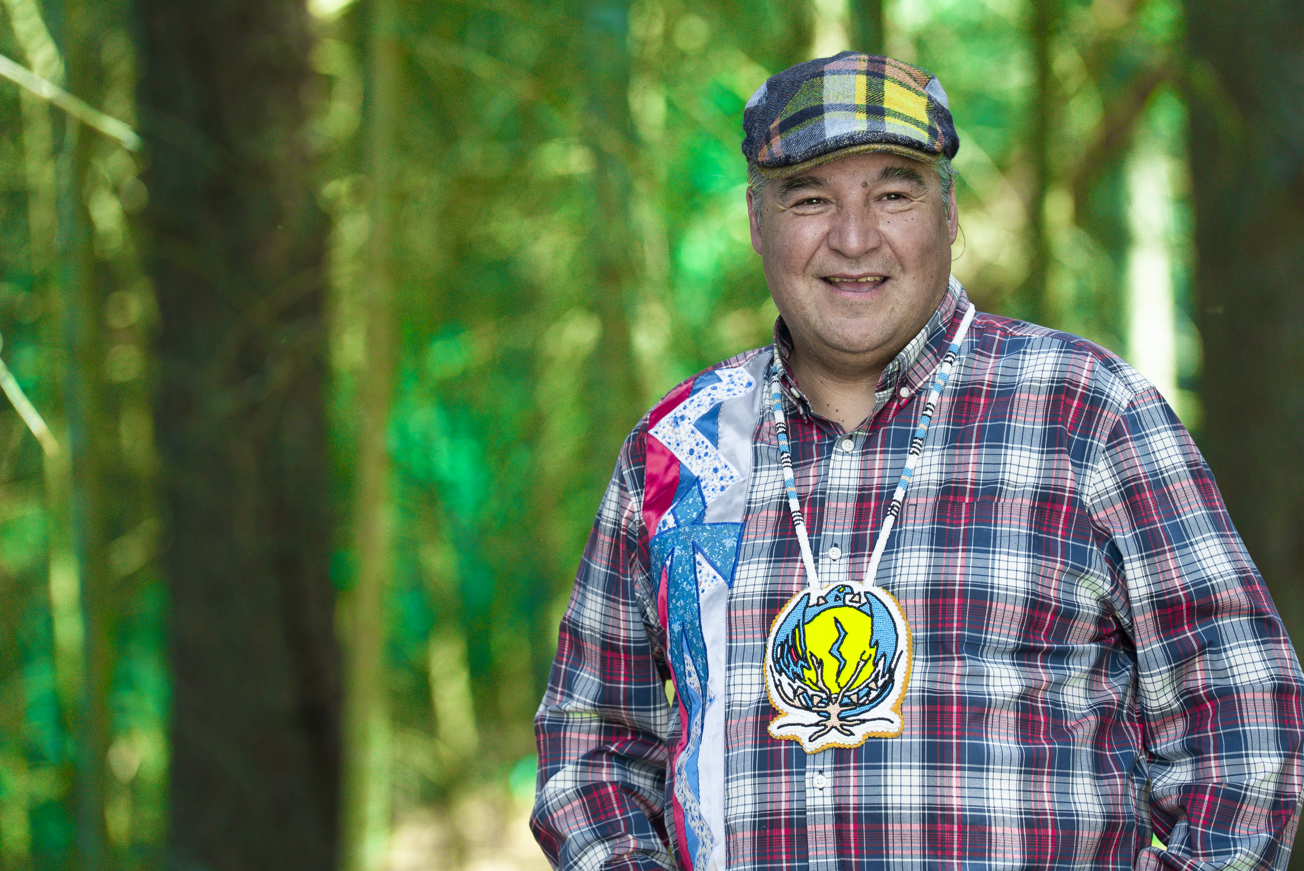 Jules Inishinapay-Tapas, founder of Niwakomakanak